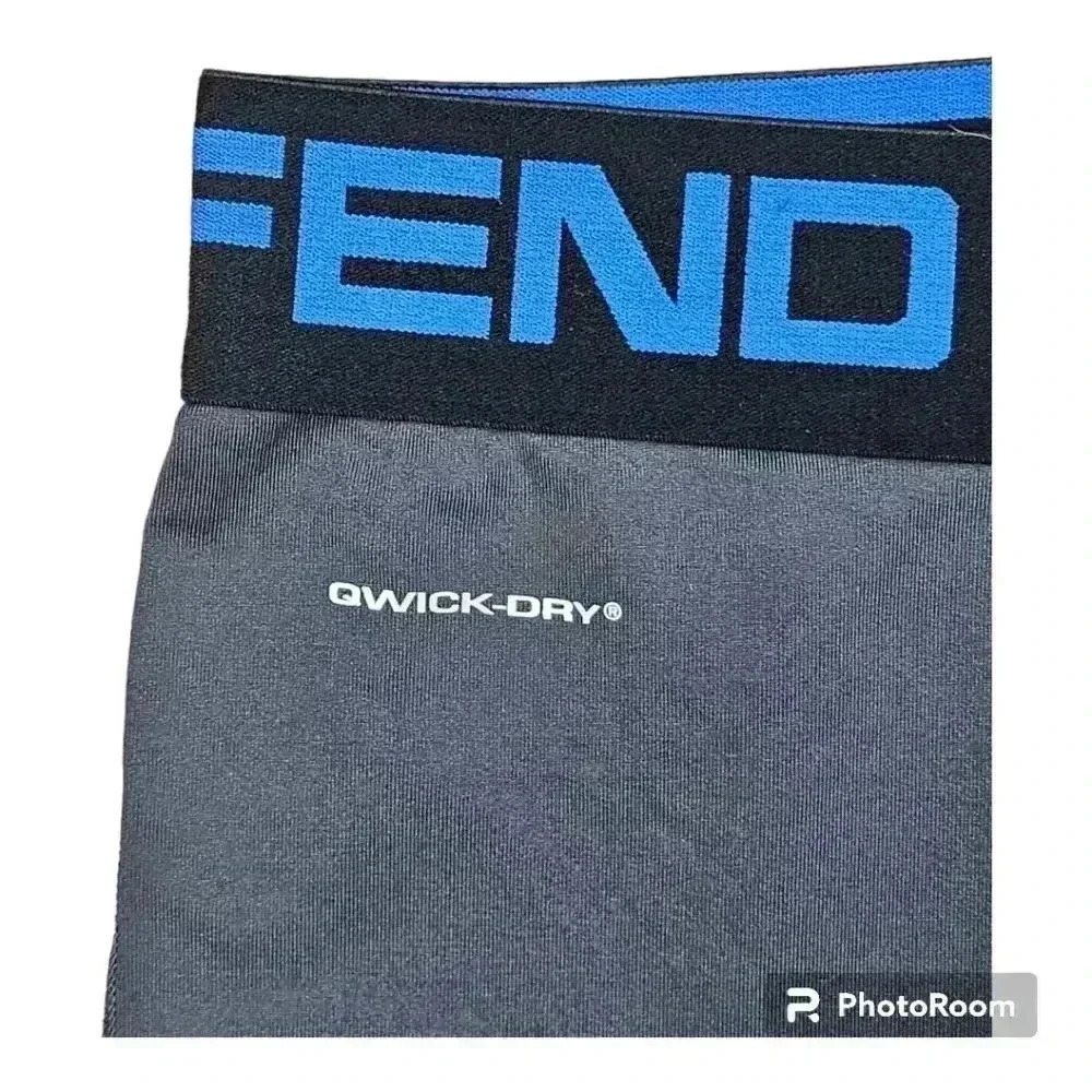 Layer 8 Kwick-Heat Kwick-Dry 11 L8 Defend leggings Gray print # L64465 XL - Picture 3 of 6